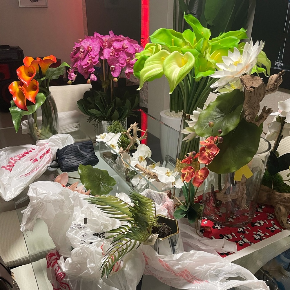 Artificial plant decoration